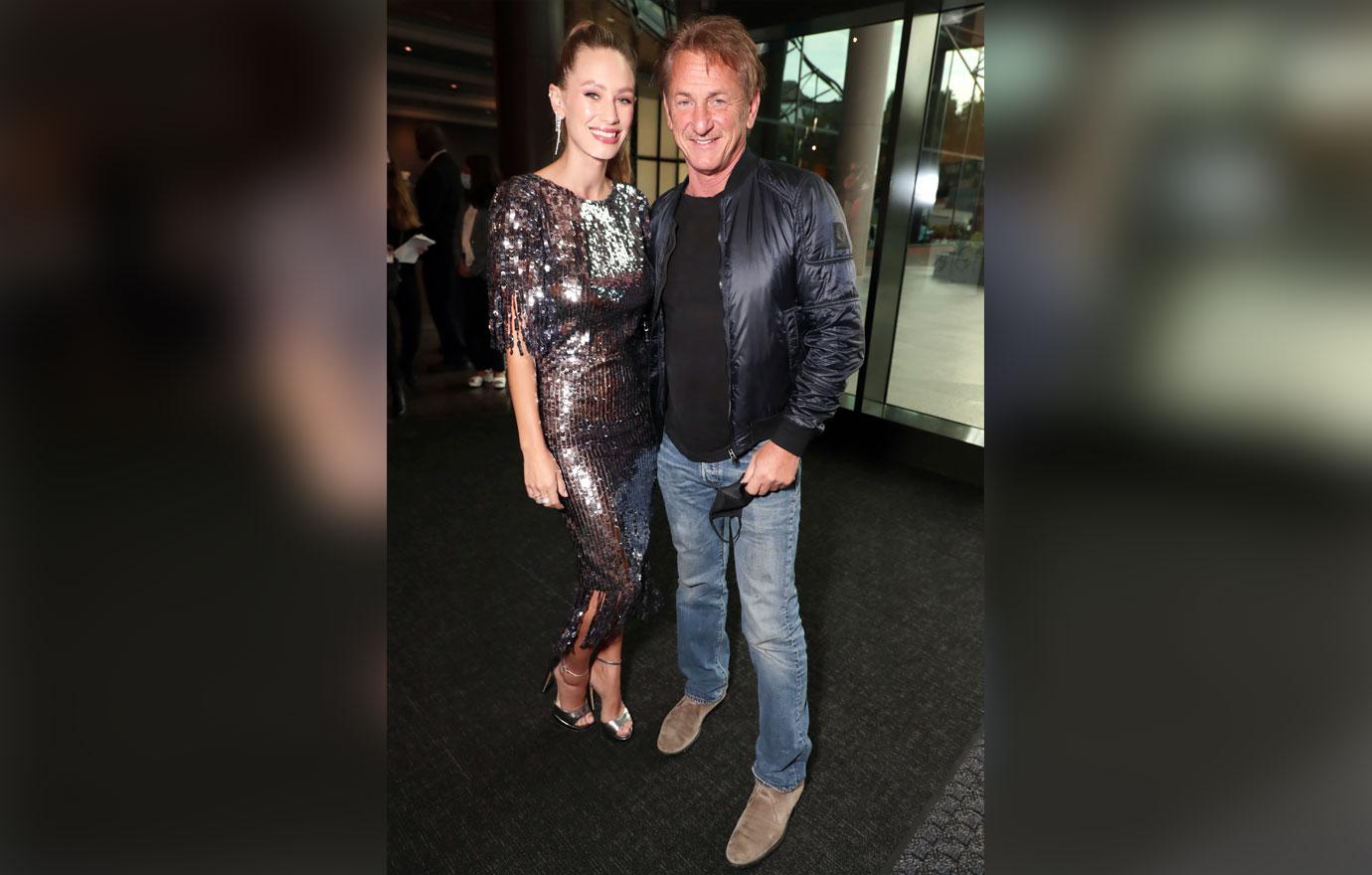 sean penn red carpet flag day daughter dylan penn backlash controversial vaccine statements