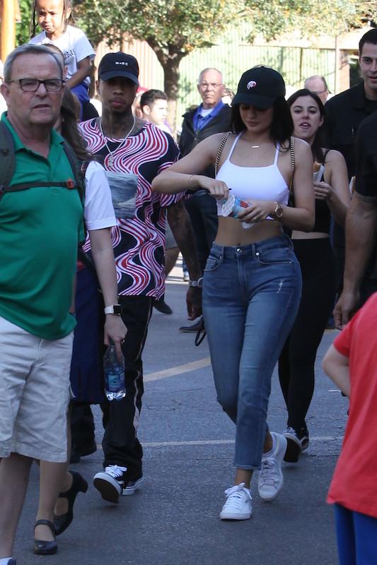 Kylie Jenner and Tyga take their love to Disneyland