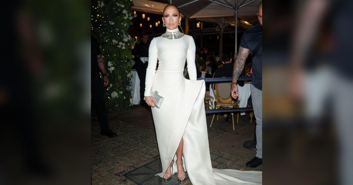 jennifer lopez dress nip slip