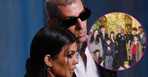 Image of Travis Barker and Kourtney Kardashian