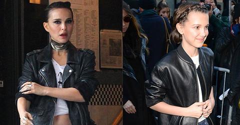 Natalie portman millie bobby brown twins pics
