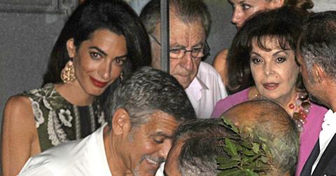 George clooney amal clooney dinner date family