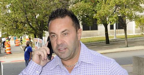 Joe Giudice On The Phone New Job