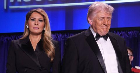 pic of Melania & Donald Trump.