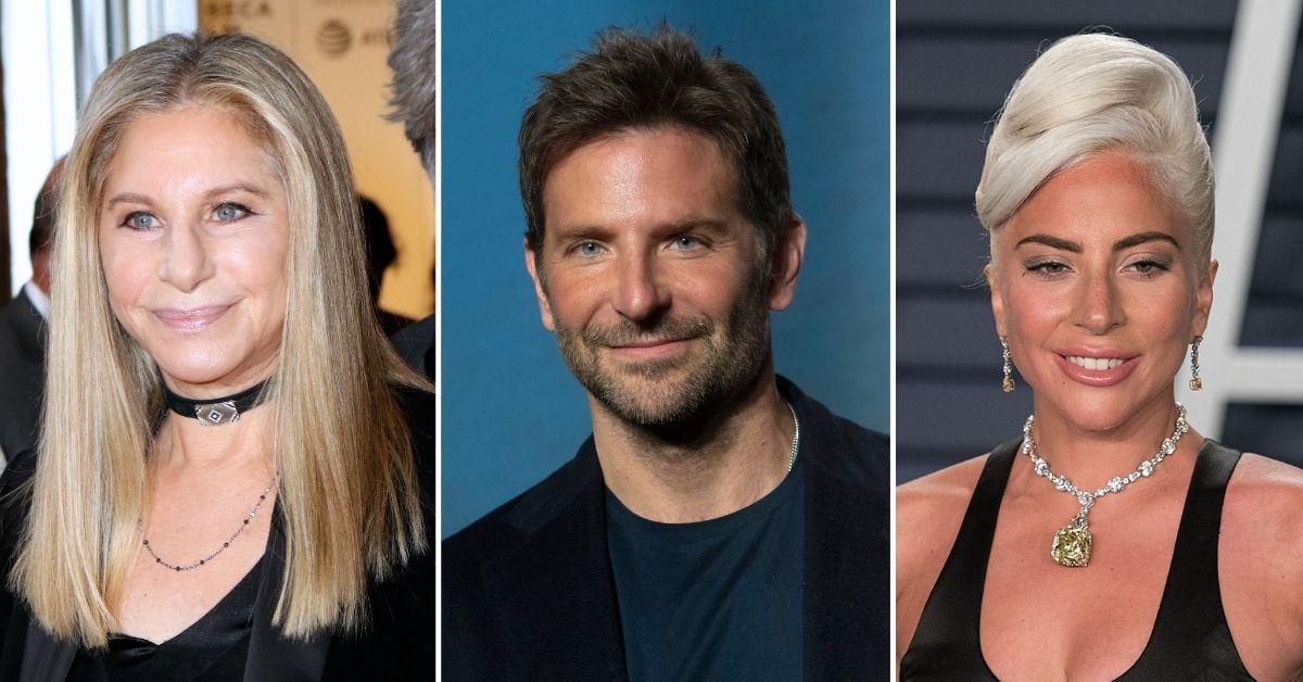 barbra streisand surprised alike bradley cooper lady gaga a star is born  version