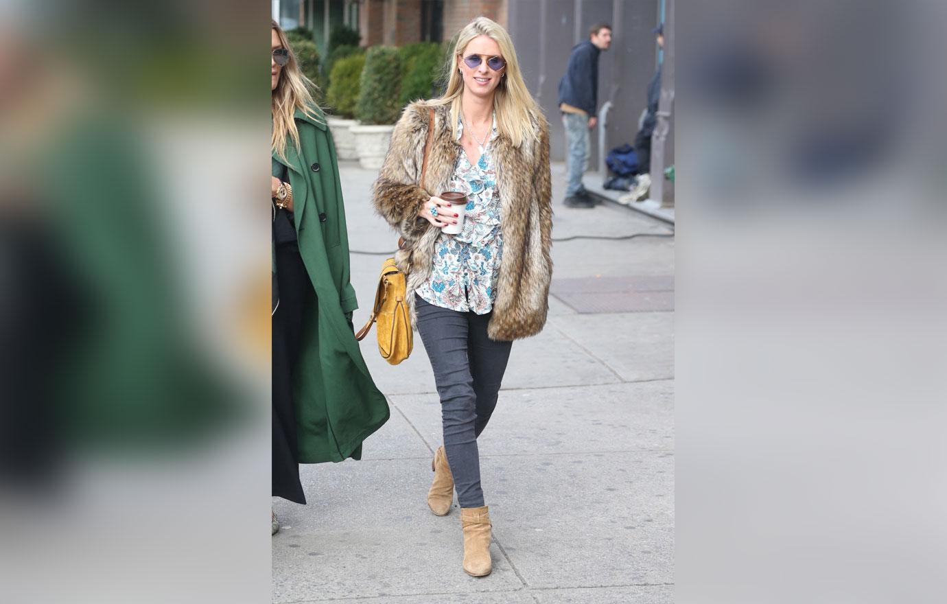 Pregnant Nicky Hilton is bumping around the Big Apple!