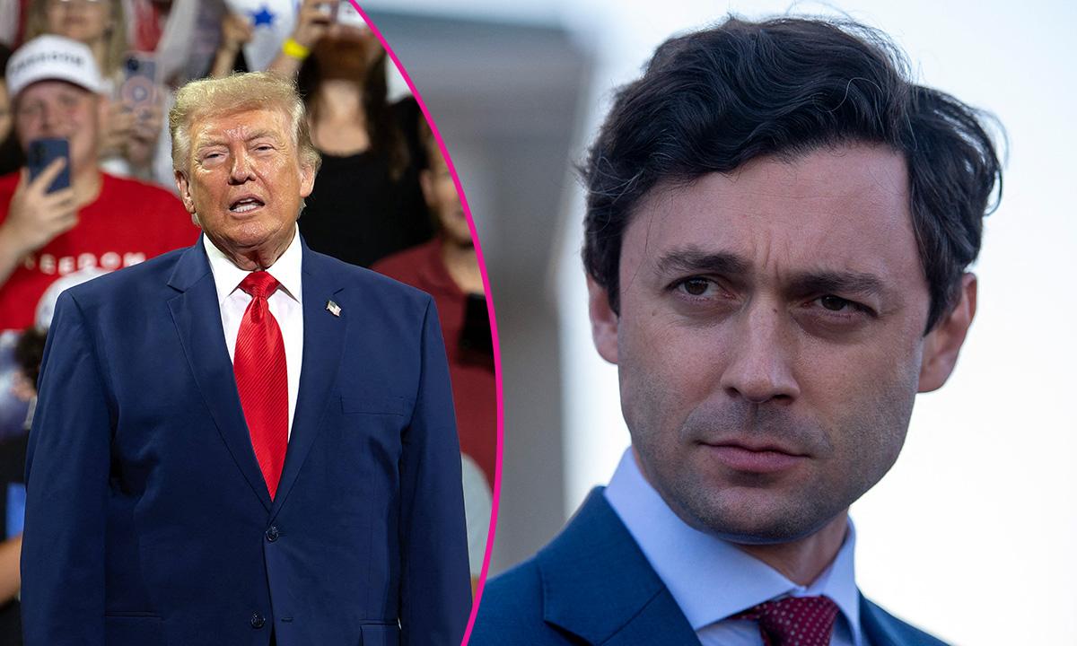 Jon Ossoff, ,donald Trump