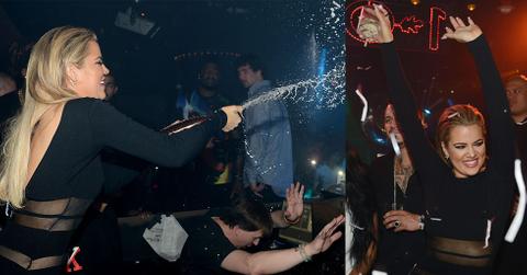 Khloe kardashian partying 01 G