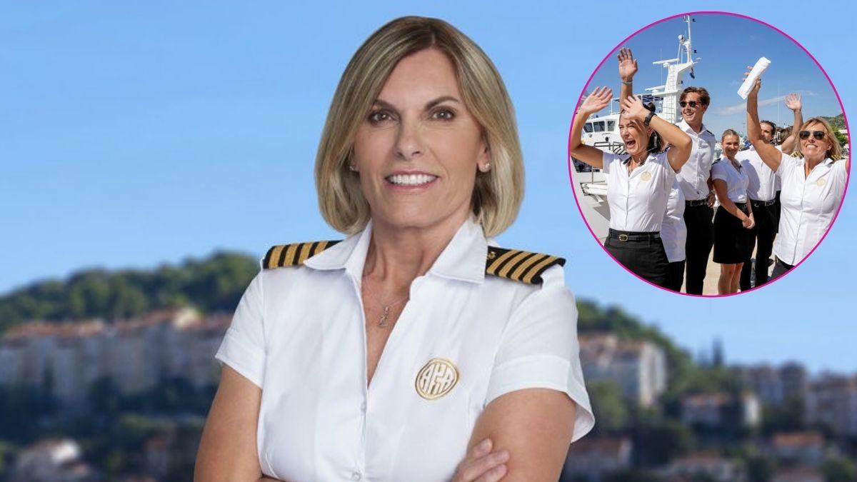 Photo of Captain Sandy Yawn and the cast of 'Below Deck.'