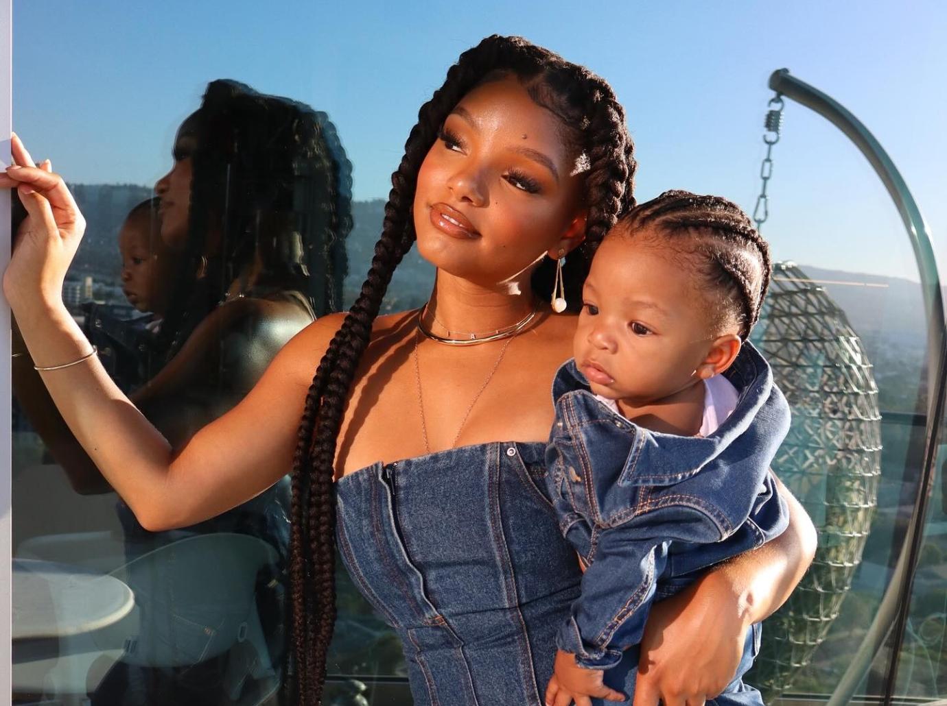 halle baileys ex ddg only wants more kids with actress baby mama