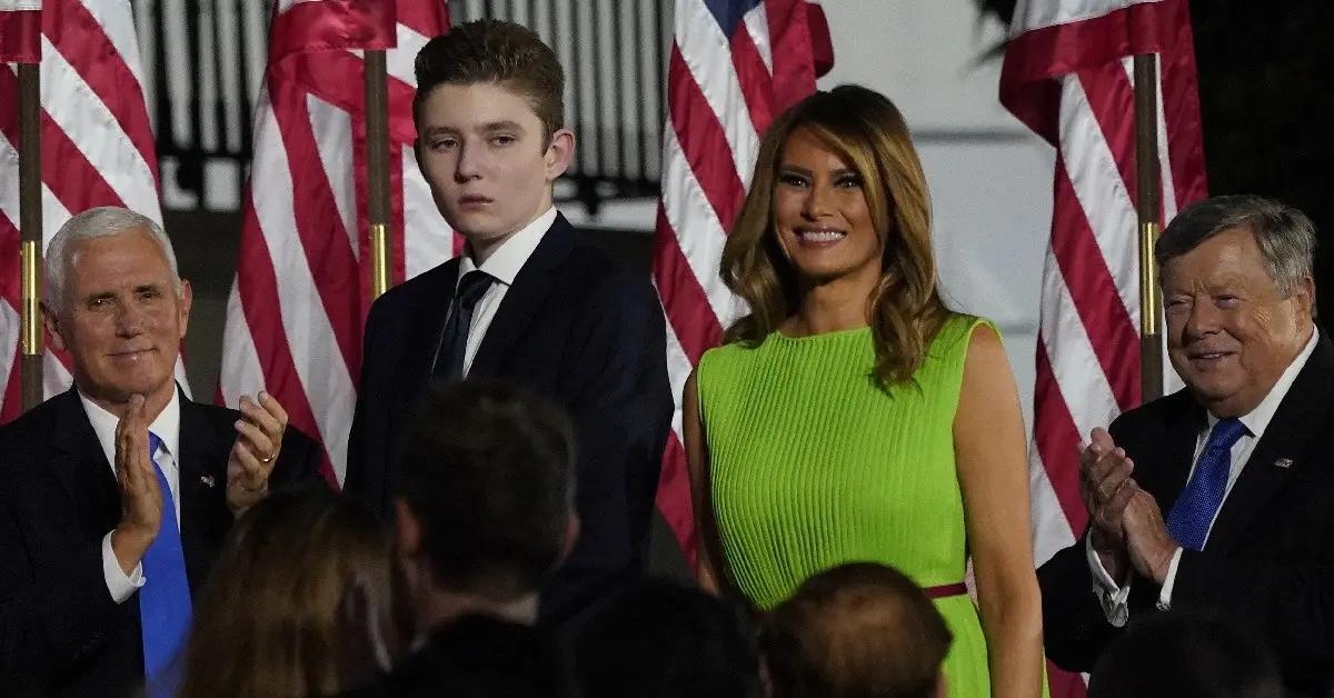 Photo of A source claimed Barron Trump doesn't give out his phone number.