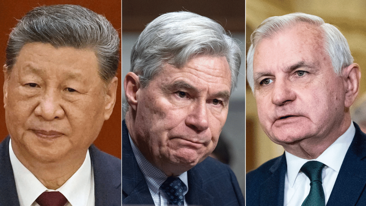 Xi Jinping; Sheldon Whitehouse ; Jack Reed