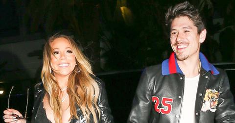 Mariah Carey and Bryan Tanaka are smitten at the Clippers game