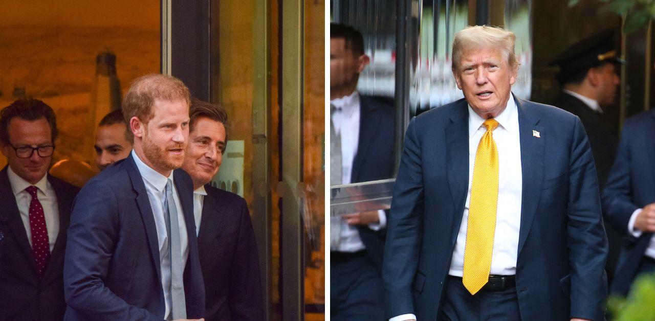 prince harry is worried sick donald trump vow deport royal elected