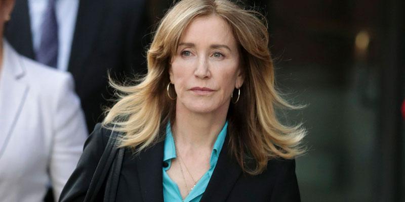 Felicity Huffman At Court Checks Into Prison College Admissions Case Sentence