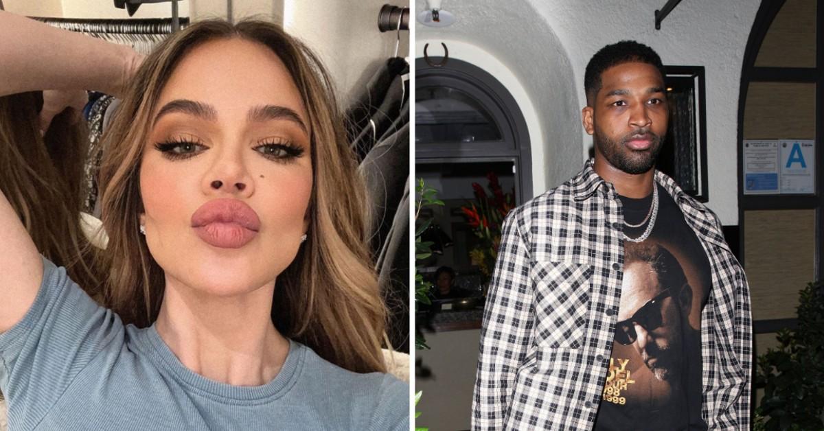 Khloe Kardashian Teases Son's Name After Hanging With Tristan Thompson