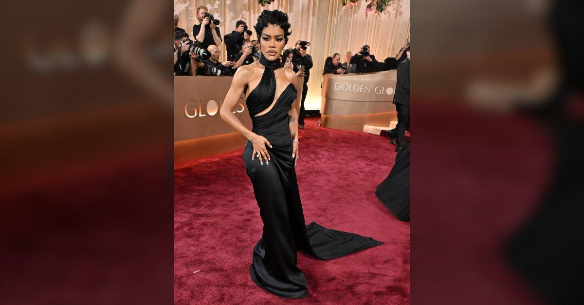 image of Teyana Taylor was also censored at the 2026 Golden Globes.