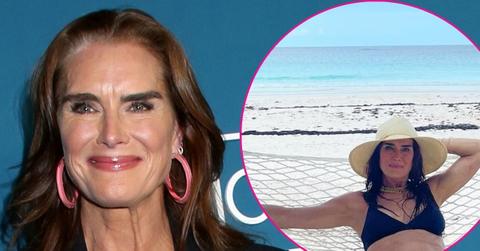 brooke shields th birthday bikini photos