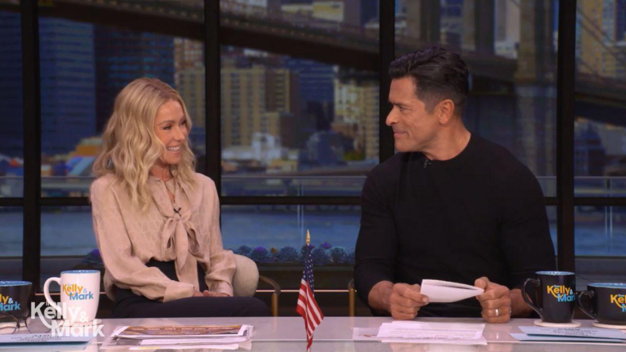 Image of Mark Consuelos confessed his sister used to dress him up in her ballet costumes. 
