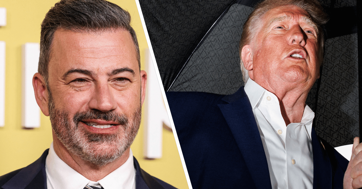 Jimmy Kimmel Mocks Trump As 'Nappy Don' After He Appears To Drift Off To Dreamland In A Live TV Moment