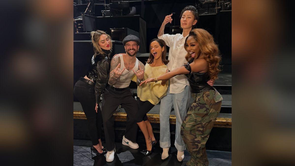 image of Maura Higgins wants to be partnered with Mark Ballas. 