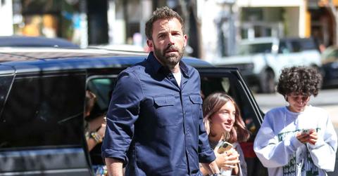 jennifer garner errands ben affleck kids halloween shopping