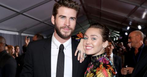 miley cyrus liam hemsworth thor ragnarok premiere pics long