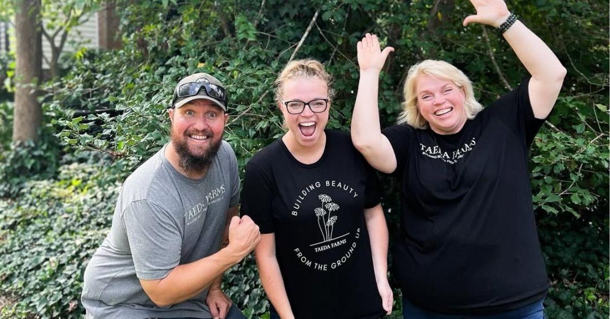 Photo of Janelle Brown, Melanie Brown Brush and Caleb Brush