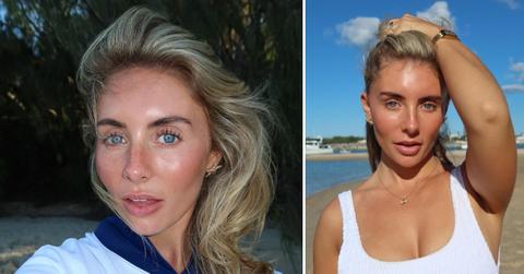 Two photos of Bonnie Blue