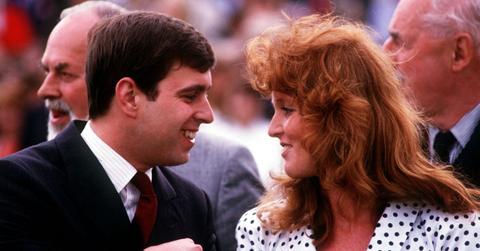 Photo of Ex-Prince Andrew and Sarah Ferguson.
