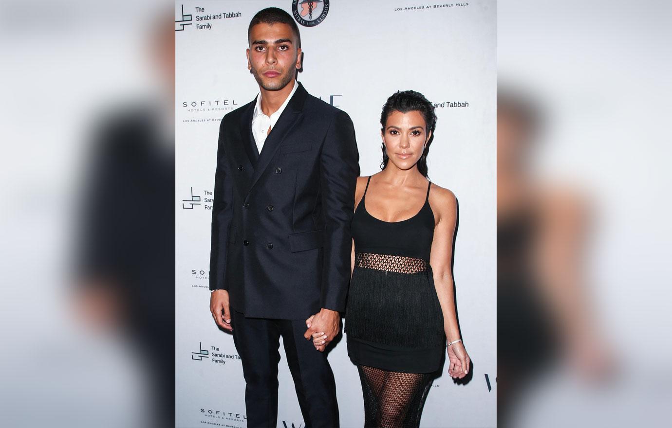 Younes bendjima shares sexy video kourtney kardashian 1