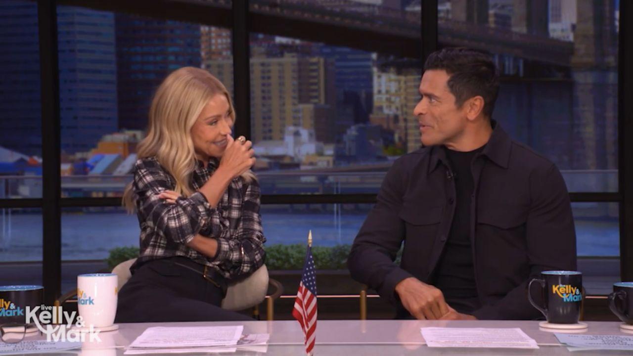 Image of Mark Consuelos explained that the pain is 'bad.'