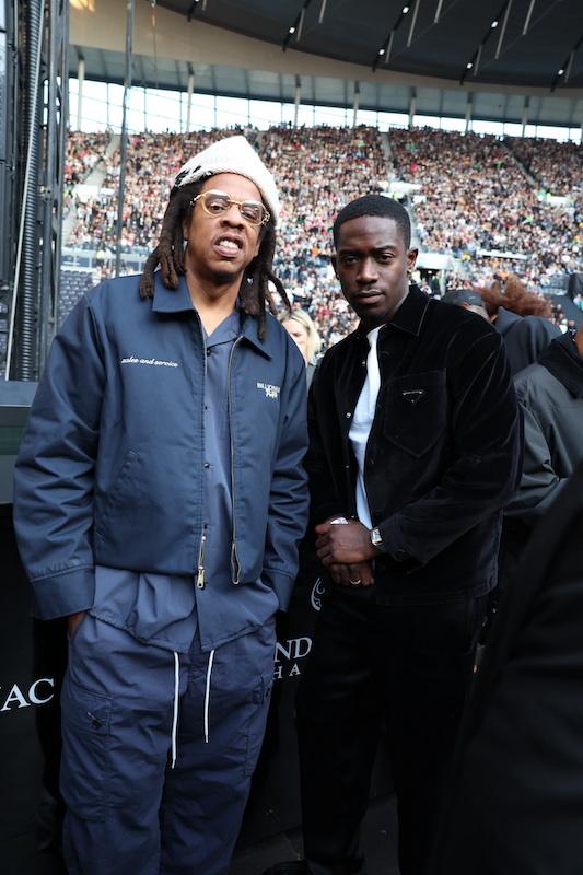 shawn jay z carter and damson idris at the the ace of spades brut gold experience