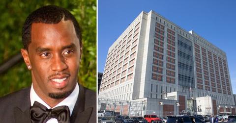 Photo of Sean 'Diddy' Combs and photo of Brooklyn's Metropolitan Detention Center