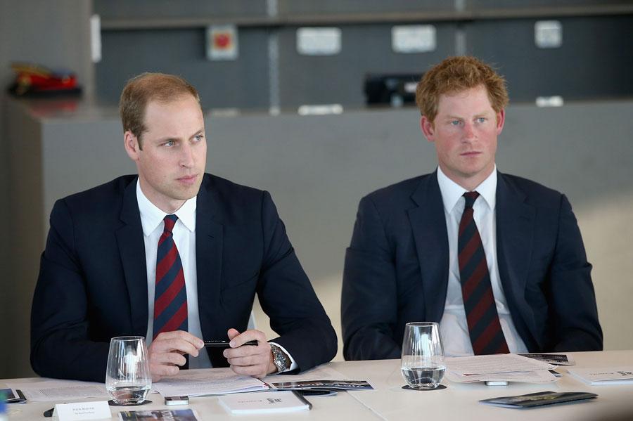 Prince william prince harry feud