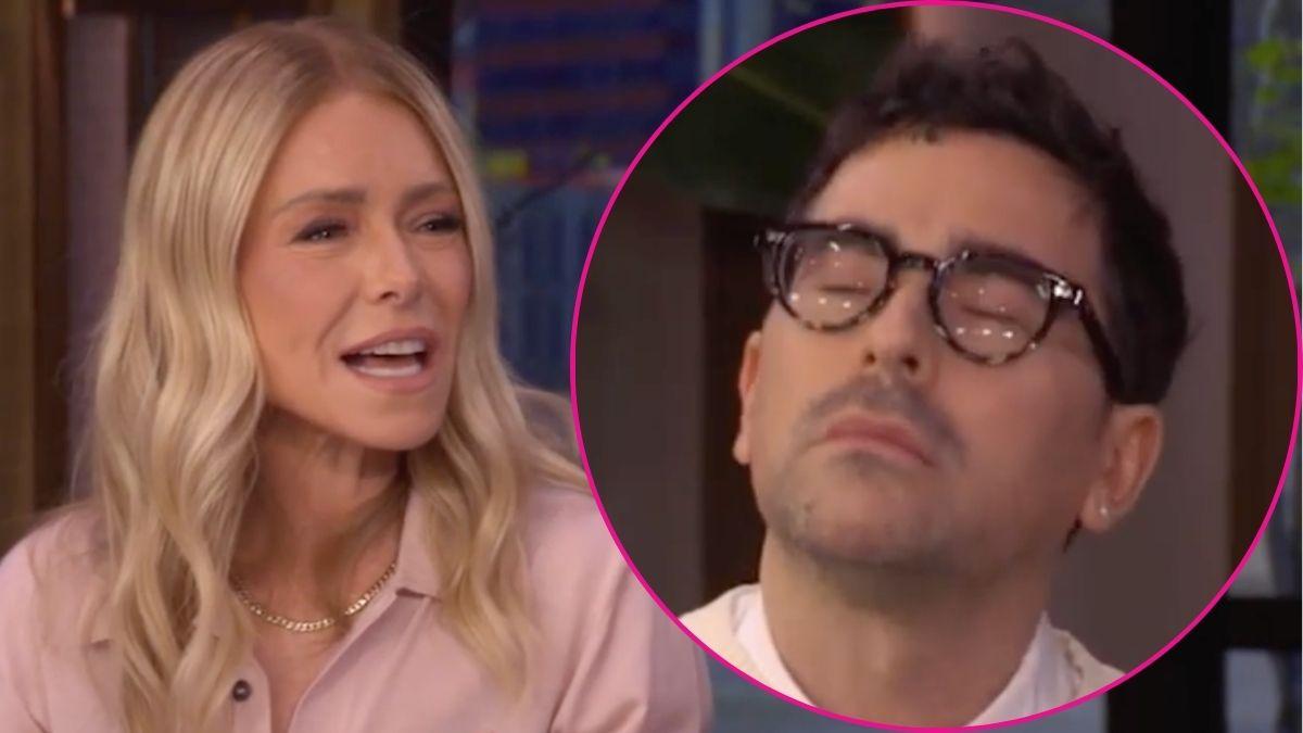 Composite photo of Kelly Ripa and Mark Consuelos