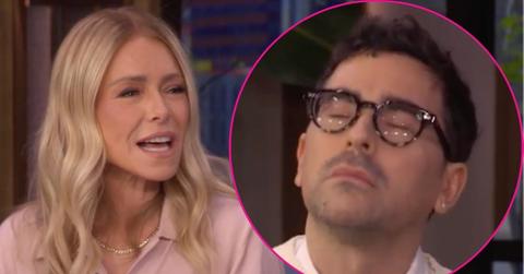 Composite photo of Kelly Ripa and Mark Consuelos