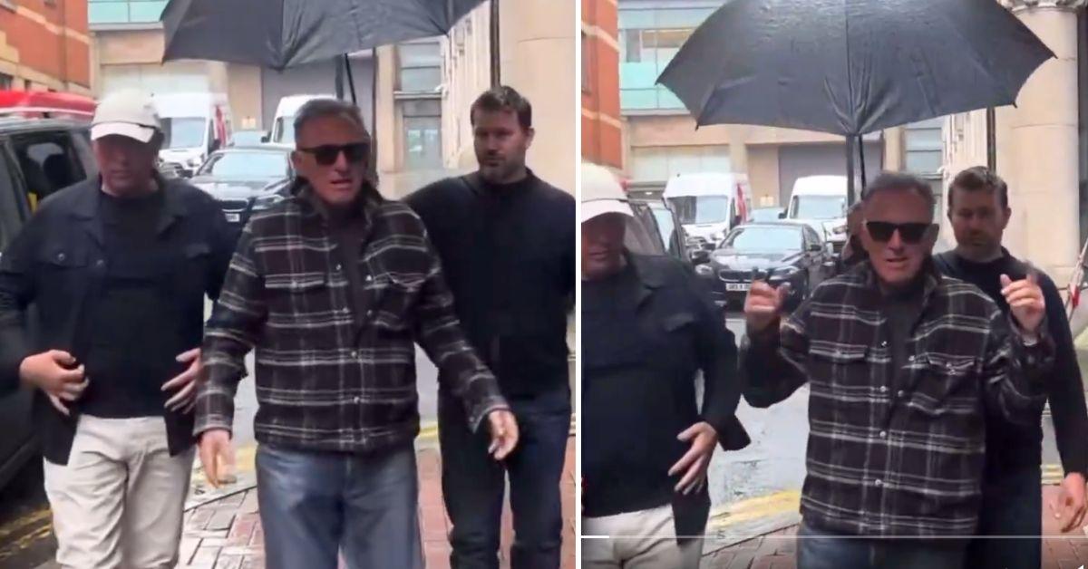 bruce springsteen refuses sign autographs chasing him manchester watch