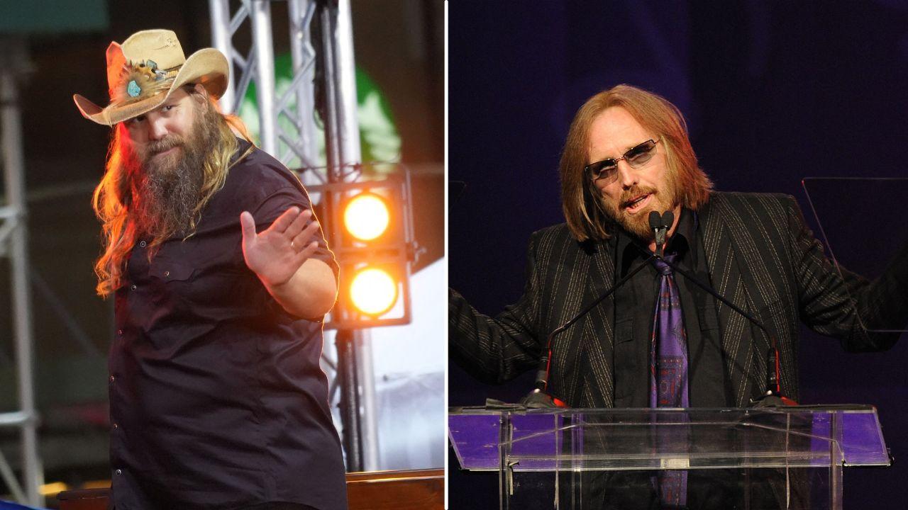 Image of Chris Stapleton reflected on Tom Petty’s lasting musical influence while presenting the Lifetime Achievement Award.