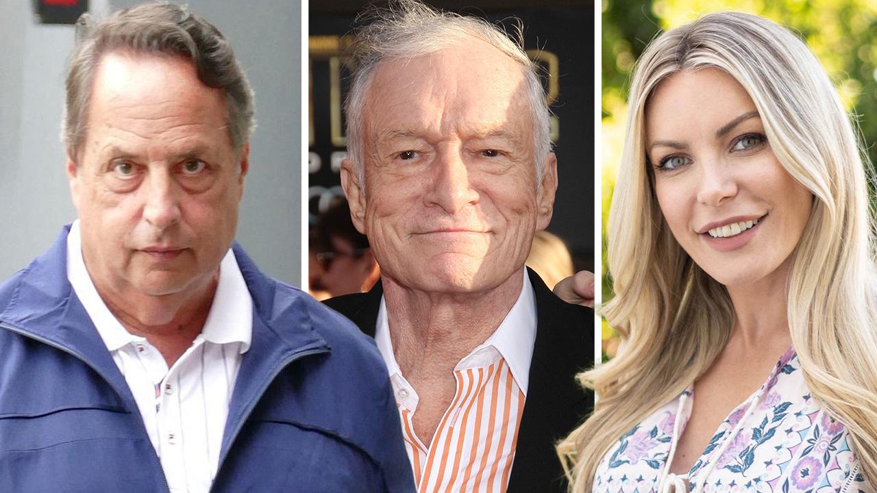 Photo of Jon Lovitz, Hugh Hefner, Crystal Harris