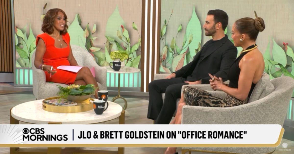 image of Brett Goldstein playfully referred to a future 'Tom and Gayle wedding' during the conversation.