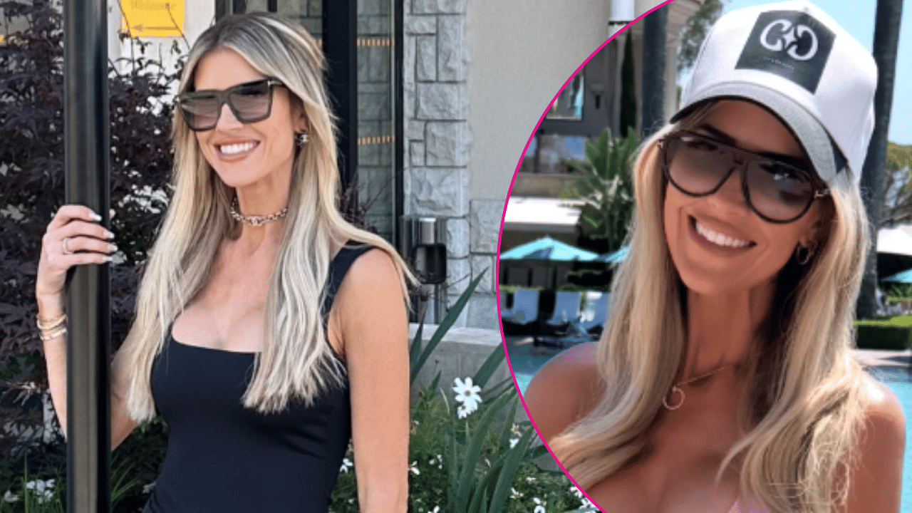 Image of Christina Haack went on a staycation to Newport Beach, Calif.