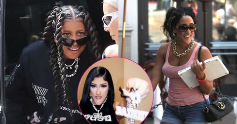 Image of North West transforms into Natalie Nunn with a bold look.
