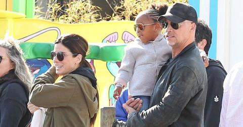 Sandra Bullock Kids Boyfriend Bryan Randall Photos Long