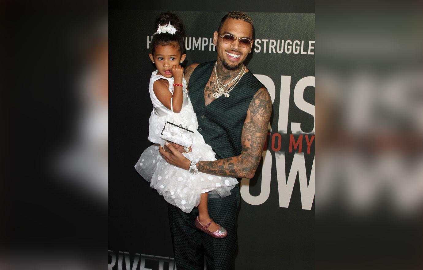 Chris brown chokes girl