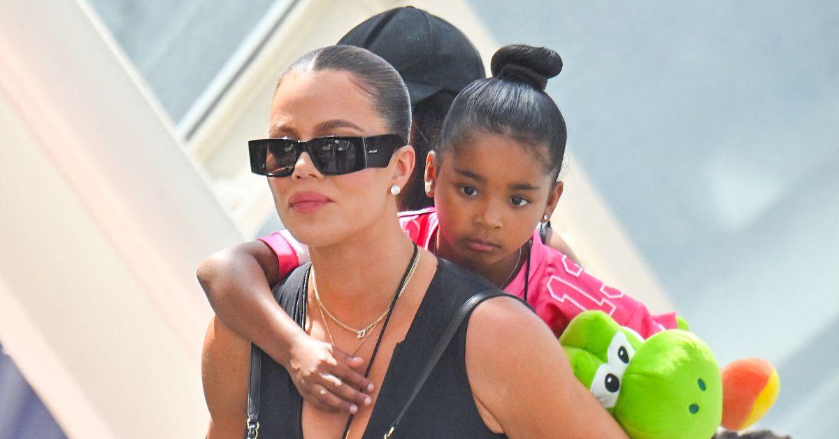 image of True Thompson is the daughter of Khloé Kardashian and Tristan Thompson.