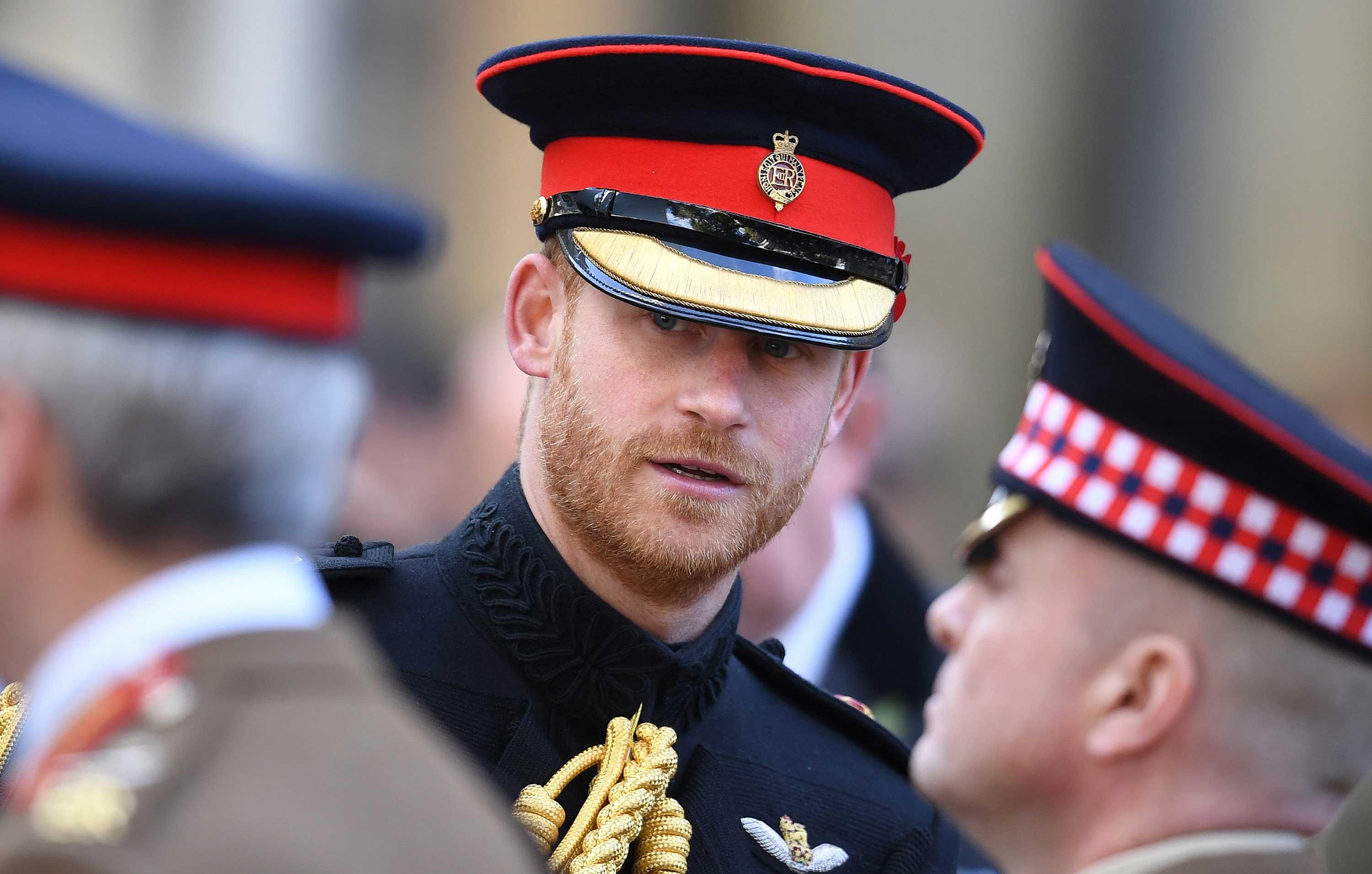 prince harry can now wear military uniform to queens vigil after being denied