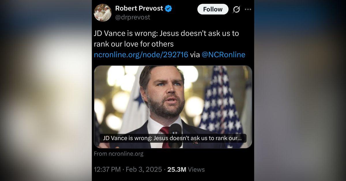 megyn kelly pope leo xiv donald trump jd vance