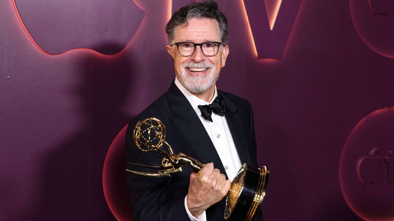 image of Colbert took home an Emmy for 'The Late Show.'