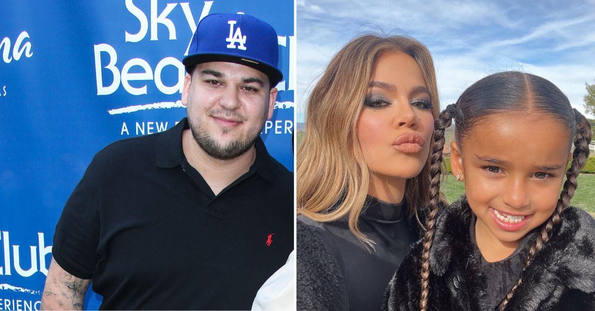 Rob Kardashian Resurfaces in Rare Vocal Appearance on Khloé's Instagram  Stories Alongside True, Dream